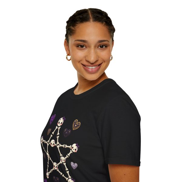 6936583952766579705_2048.jpeg Skull Bone Star T-Shirt — Gothic Cute Heart Skeleton Tee