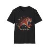 Year of the Tiger T-Shirt — Fiery Asian Tiger Lunar New Year Tee