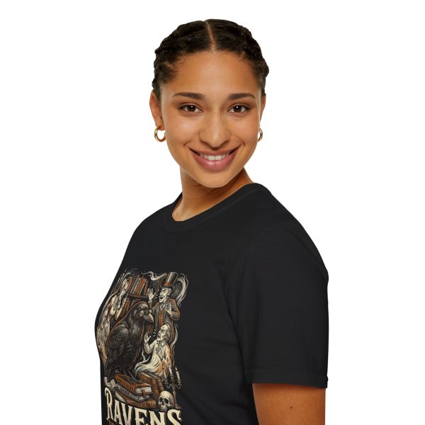 7054997692403810818_2048.jpeg Ravens Because People Are Loud Tee — Gothic Raven Bird Lover Shirt