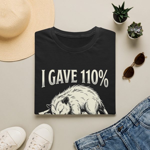737508568551871300_2048.jpeg I Gave 110% To The Wrong Cues T-Shirt — Funny Over committed Wolf Tee