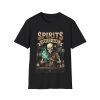7541664188732236541_2048.jpeg Spirits Served Here T-Shirt — Halloween Skeleton Bar Graphic Tee