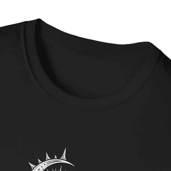 Eclipse Ritual T-Shirt — Gothic Moon & Skull Crossbones Tee