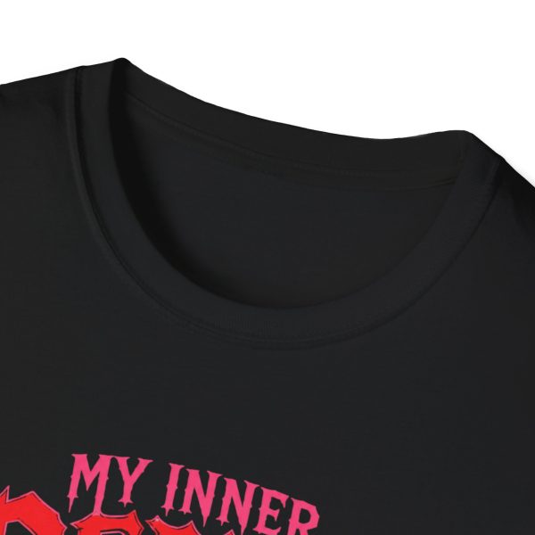My Inner Demon Has a Hobby T-Shirt — Retro Red Demon
