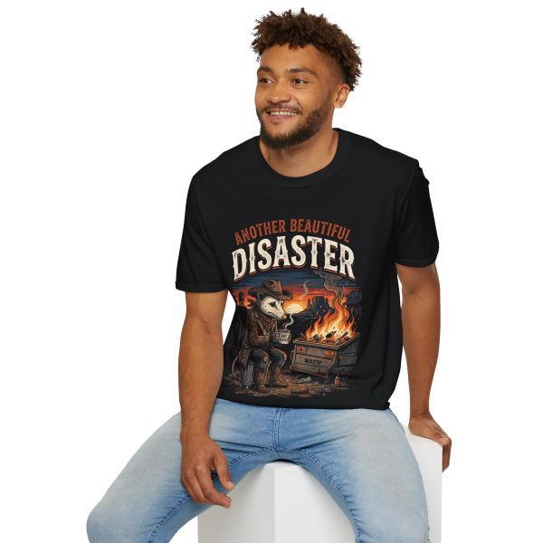 Graphic Tee — "Another Beautiful Disaster" Cowboy Rescue T-Shirt