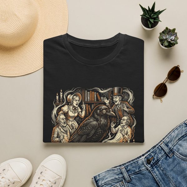 8189279937987572857_2048.jpeg Ravens Because People Are Loud Tee — Gothic Raven Bird Lover Shirt