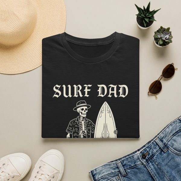 Surf Dad T-Shirt — Vintage Skeleton Surfer Tee
