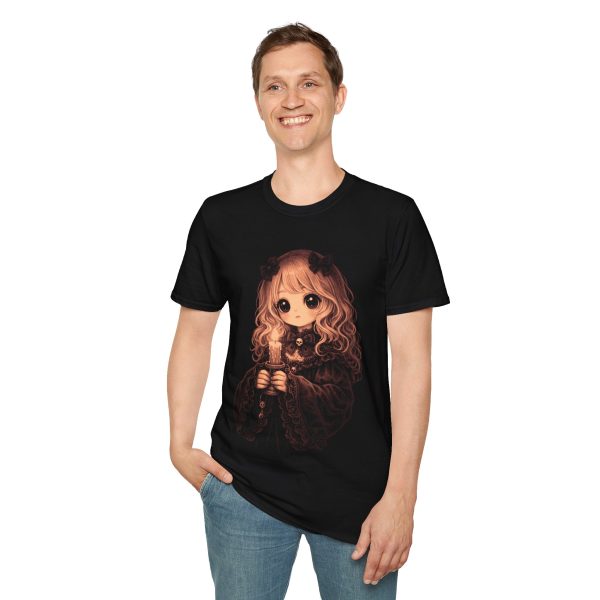 868518268760906179_2048.jpeg Gothic Kawaii Doll T‑Shirt — Cute Dark Aesthetic Graphic Tee