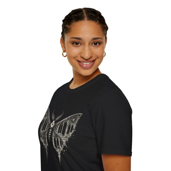 8816613174294049343_2048.jpeg Gothic Moth Cathedral T-Shirt — Haunted Moth Graphic Tee