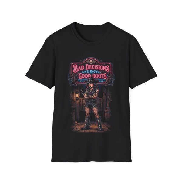 8926290966837517357_2048.jpeg Bad Decisions & Good Boots T-Shirt