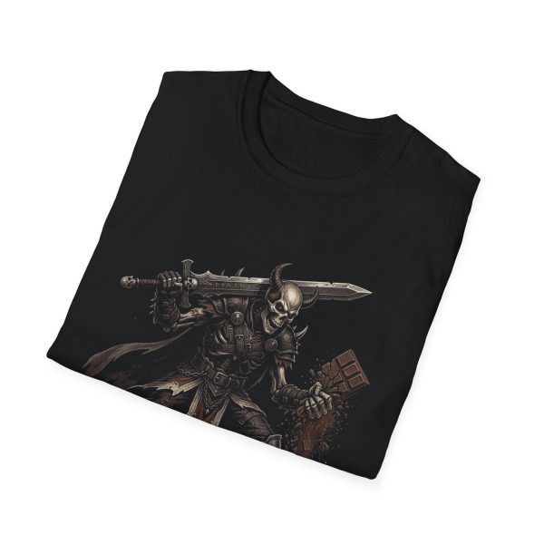 9274219049620718341_2048.jpeg Dark Skeleton Warrior T-Shirt — "Kill the Craving" Gothic Fantasy Tee