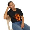 9291729343413500543_2048.jpeg Fiery Lion Cross T-Shirt — Christian Lion of Judah Tee