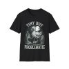 Tiny But Problematic Duck T-Shirt — Funny Cute Gothic Duck Tee