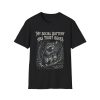 My Social Battery Has Trust Issues T-Shirt — Raccoon Funny Introvert Tee