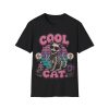 9834042994957424151_2048.jpeg Cool Cat Skeleton T-Shirt — Retro Goth Vintage Skull Kitty Tee