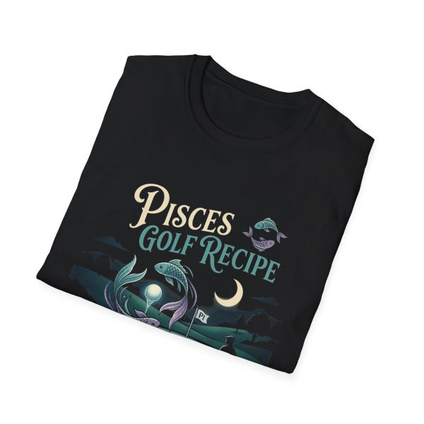 Pisces Golf Recipe T-Shirt — Zodiac Golfer Graphic Tee