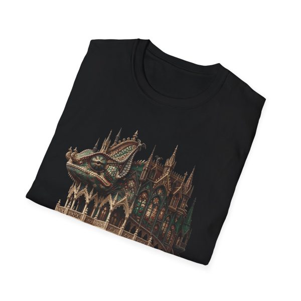Gothic Dragon Cathedral T-Shirt
