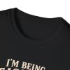 “I’m Being Reasonable” Badger Graphic T-Shirt – Vintage Humor Animal Tee