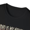 Cardio Is My Nemesis T-Shirt — Skeleton Running on Treadmill Funny Gym Tee