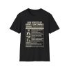 Dog Owner T-Shirt — “Side Effects of Being a Dog Owner” Funny Pet Checklist Tee