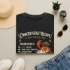Cancer Golf Recipe T-Shirt — 'A Legacy on the Links' Golf Ingredients Tee