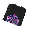 T-Shirt — "Your Rules Don’t Apply" Neon Pentagram Graphic Tee