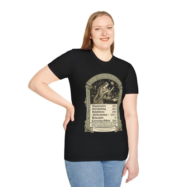 11443682617222567929_2048.jpeg Virgo Personality Vintage Chart T-Shirt — 'Introvert Idealist' Graphic Tee