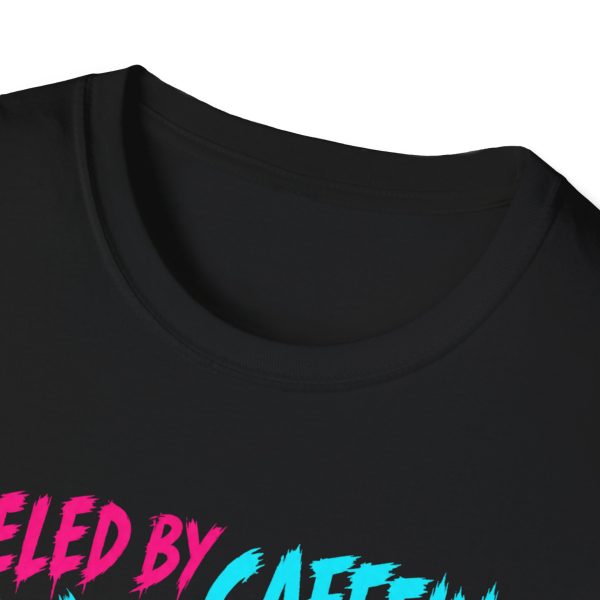 Gamer Skull T-Shirt — "Fueled by Caffeine and Boss Fights" Tee