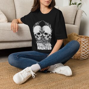 Forever Haunted Skull T-Shirt