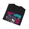 Gamer Skull T-Shirt — "Fueled by Caffeine and Boss Fights" Tee