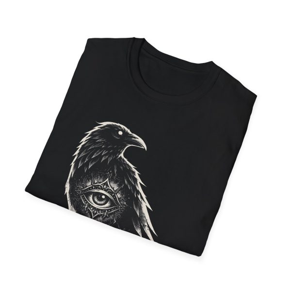 12567607566614184161_2048.jpeg Raven Eye T‑Shirt — Mystical Crow Graphic Tee
