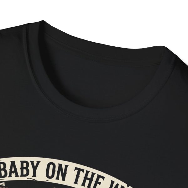 12614584140986081327_2048.jpeg Dog on Duty Pregnancy T‑Shirt – "Baby on the Way, Bun in the Oven"