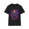 Psychedelic Skull Tee — Neon Mystic Third Eye Graphic T-Shirt
