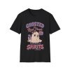 Ghosted by Real People T-Shirt — Cute Pink Ghost Friends Paranormal Tee