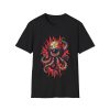 Octopus Eye Graphic T‑Shirt – Fiery Inspired Tentacle Tee