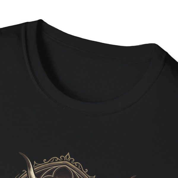 T-Shirt — "This Is My Sanctuary" Funny Bull on Toilet Graphic Tee