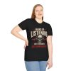 13967631700133154418_2048.jpeg Hard of Listening Skull T-Shirt — "Not Broken, Just Uninterested" Graphic Tee