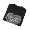 Skull Heart T-Shirt — Ornate Gothic Skull Heart Tee