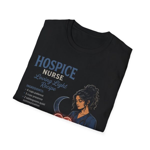 Hospice Nurse Loving Light Recipe T-Shirt — Compassionate Caregiver Tribute