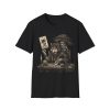 Tarot Skull Readers T-Shirt — Gothic Skeleton Fortune Teller Graphic Tee