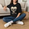 14490136664458906007_2048.jpeg Skull Heart Graphic T-Shirt