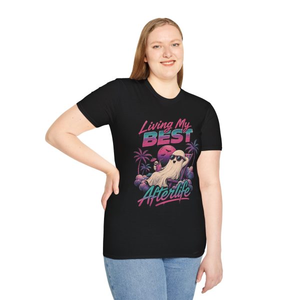 14698406907411569851_2048.jpeg Living My Best Afterlife T-Shirt