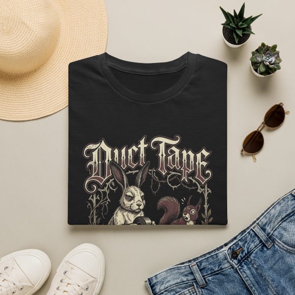 1477797513320530215_2048.jpeg Duct Tape Funny Tee — "When Your Last Nerve Needs Backup" Squirrel & Bunny