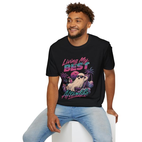 14930192080185337575_2048.jpeg Living My Best Afterlife T-Shirt