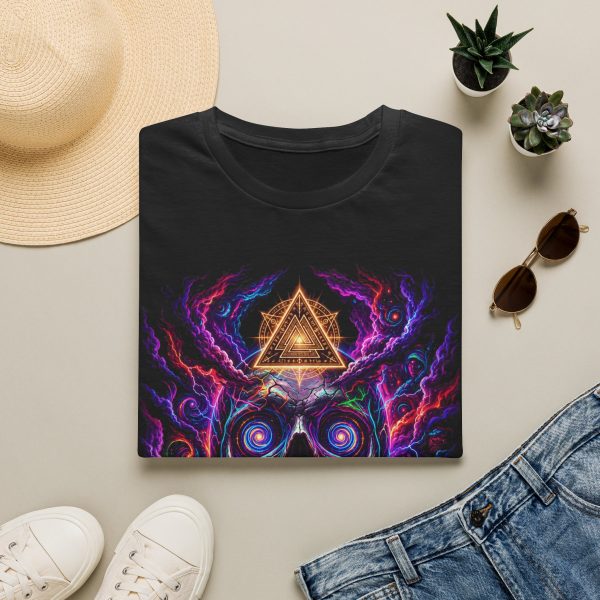 Psychedelic Skull Tee — Neon Mystic Third Eye Graphic T-Shirt