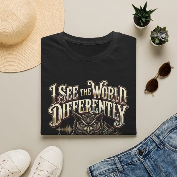 I See The World Differently Owl T-Shirt