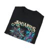 Aquarius Zodiac T-Shirt — "Original Was Always the Point" Astrological Tee
