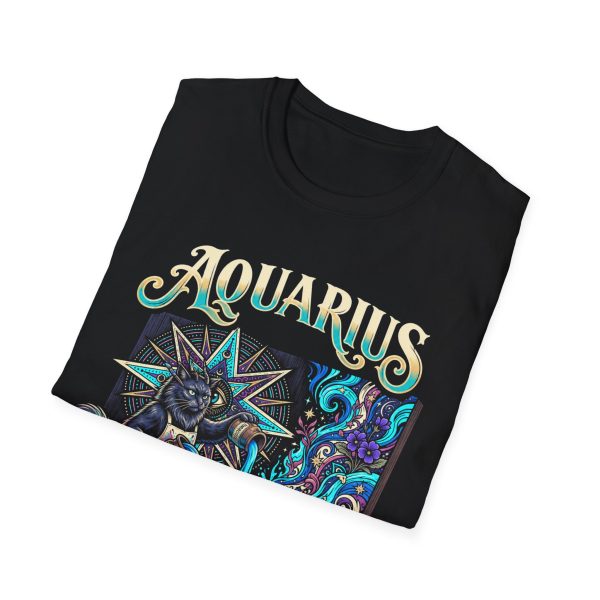 Aquarius Zodiac T-Shirt — "Original Was Always the Point" Astrological Tee