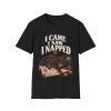 16200656667340784822_2048-1.jpeg I Came I Saw I Napped T-Shirt — Funny Sleeping Dog Pirate Graphic Tee