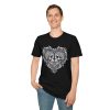 Skull Heart T-Shirt — Ornate Gothic Skull Heart Tee