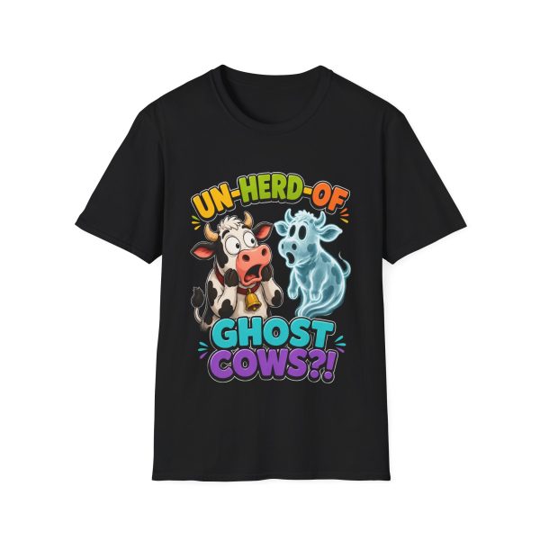 16955827299438711596_2048.jpeg Un-Herd-Of Ghost Cows T-Shirt — Funny Spooky Cow Graphic Tee